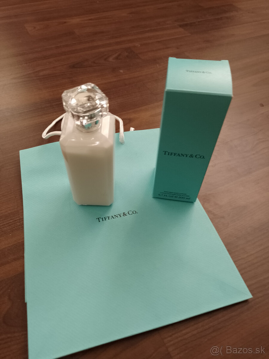 Tiffany & Co. telové mlieko, 10,- Euro/ nové