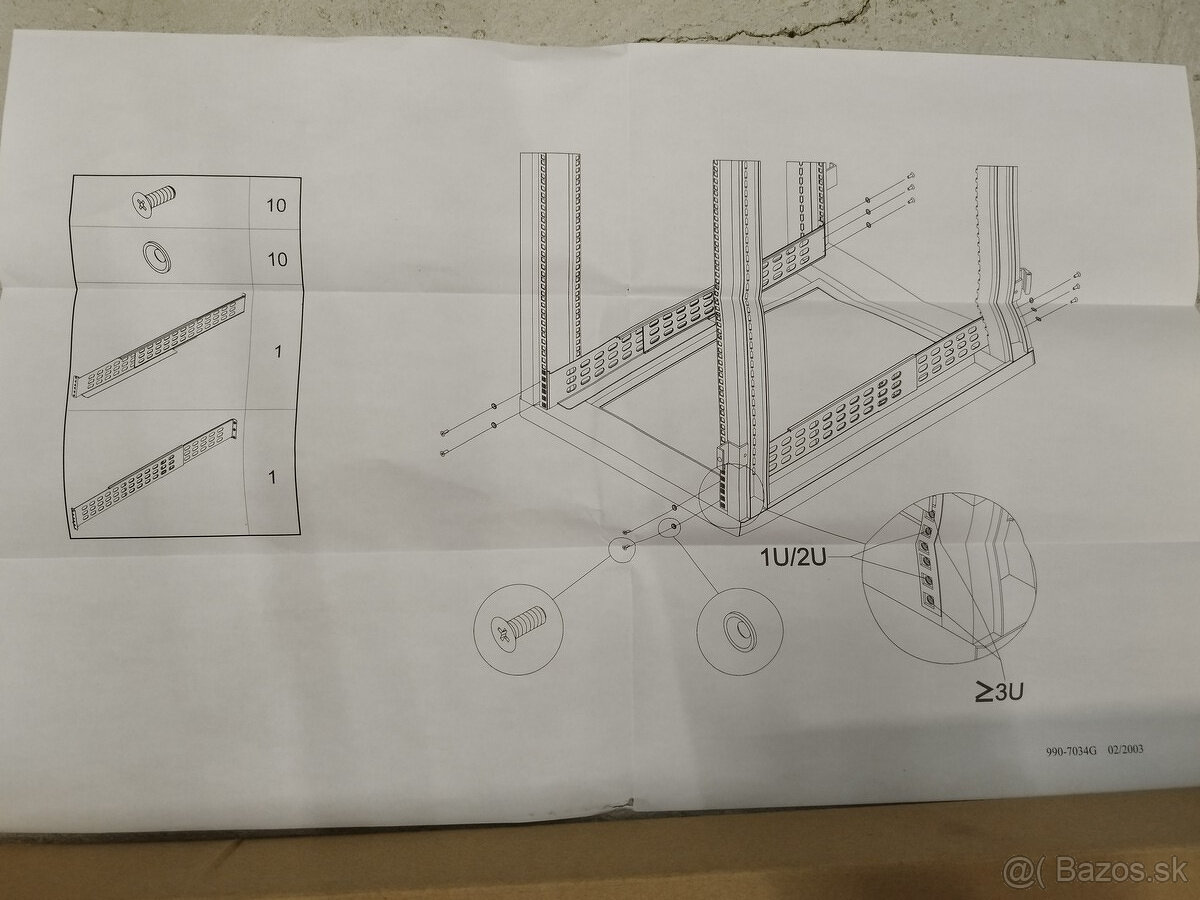 APC OM-756H Rail KIT