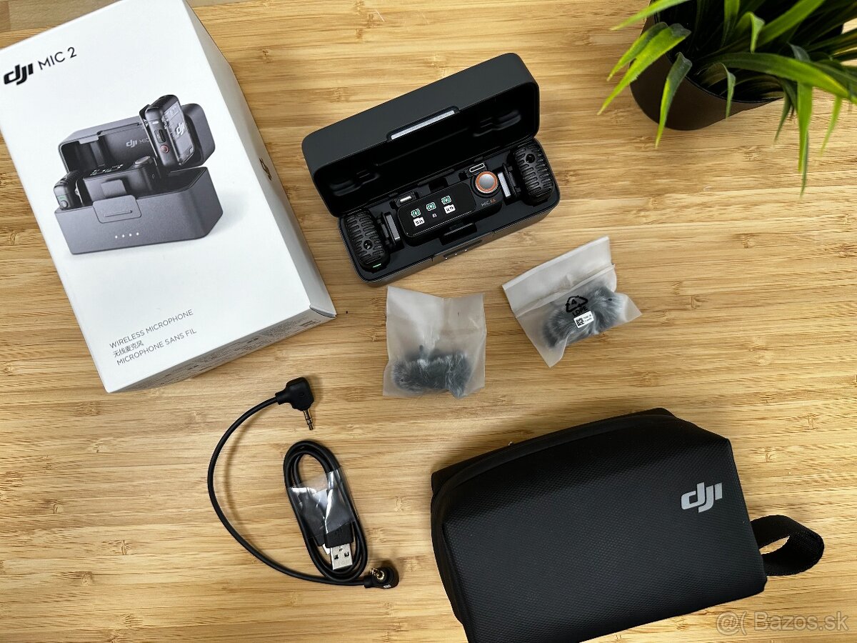 DJI Mic 2 (2 TX + 1 RX + Charging Case)