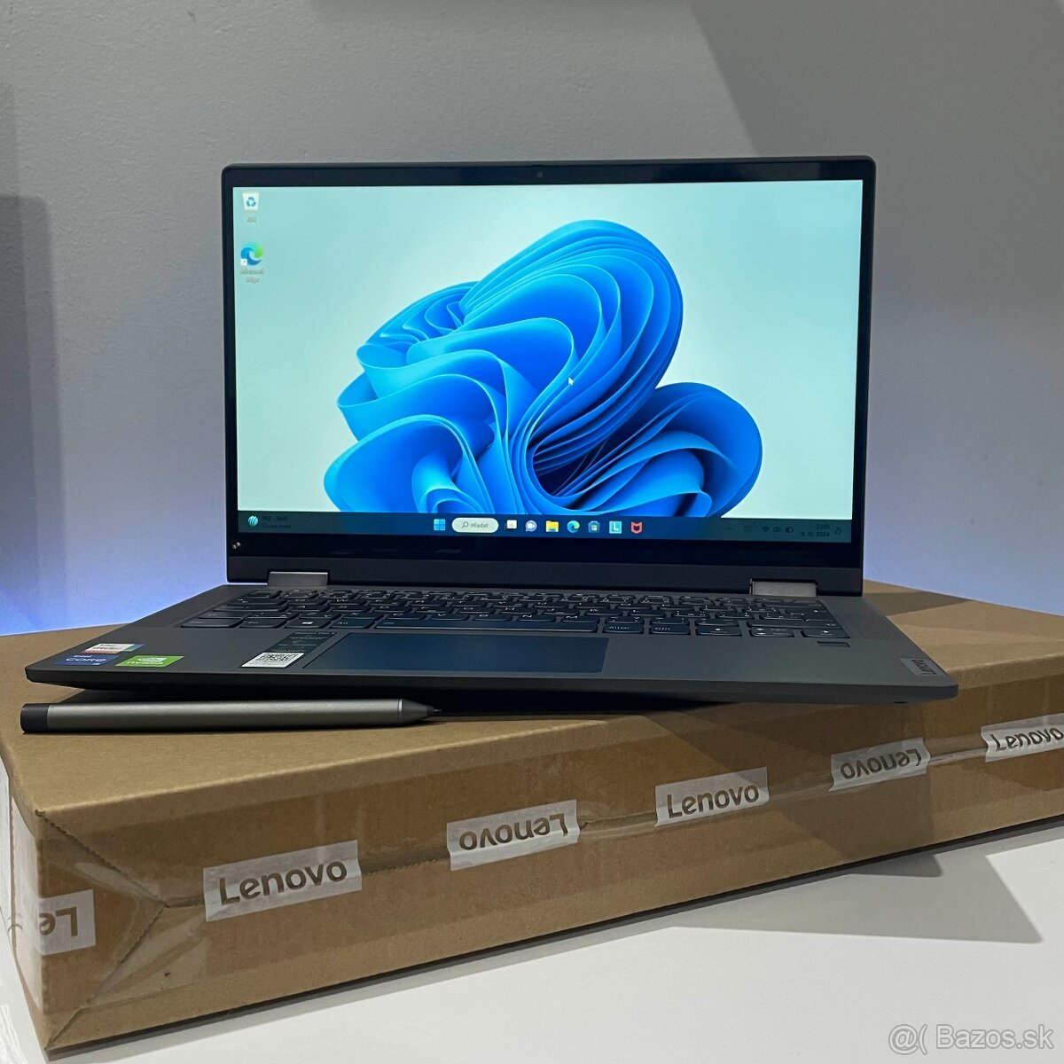 Notebook Lenovo IdeaPad Flex 5 s perom a obalom