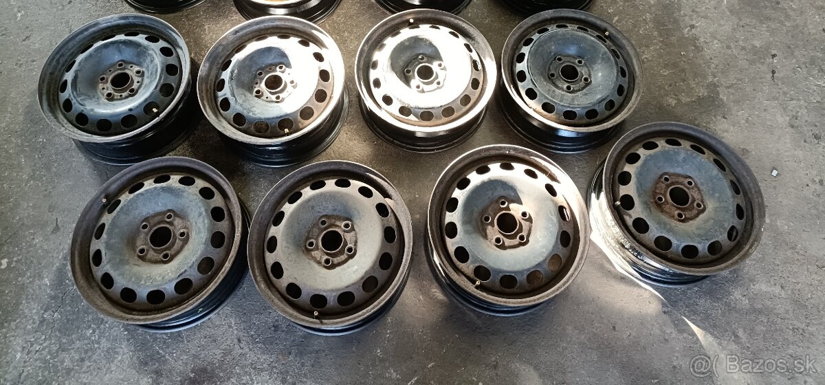 5X112 R16 PLECHOVÉ DISKY VW GROUP