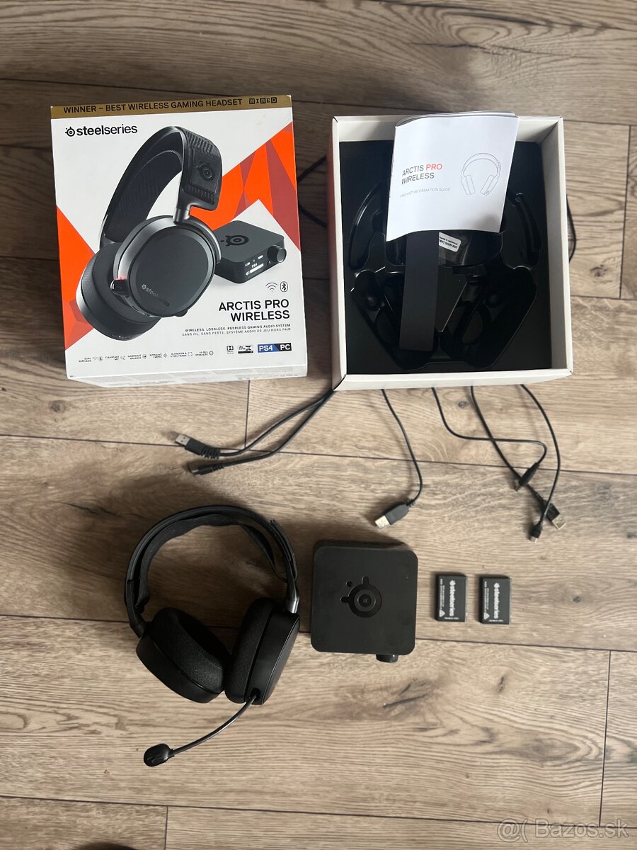 Herne sluchadla Steelseries Arctis Pro Wireless