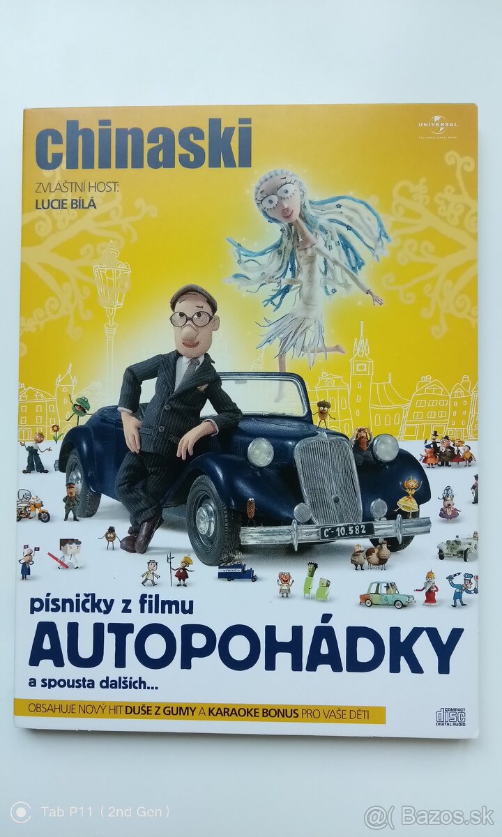 CD Chinaski - Písničky z filmu Autopohádky