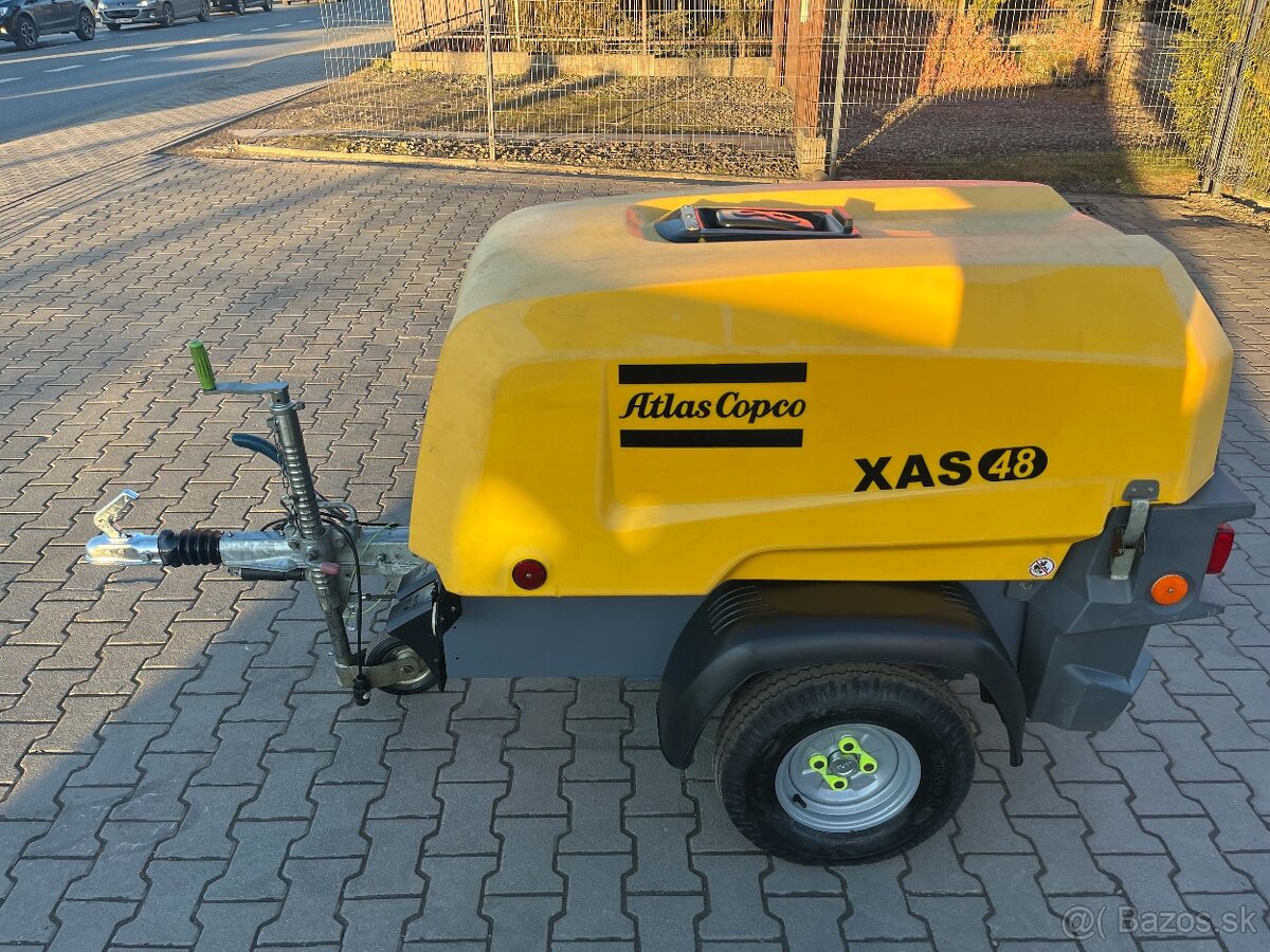 Kompresor skrutkový Atlas Copco XAS 48, Doosan Compair