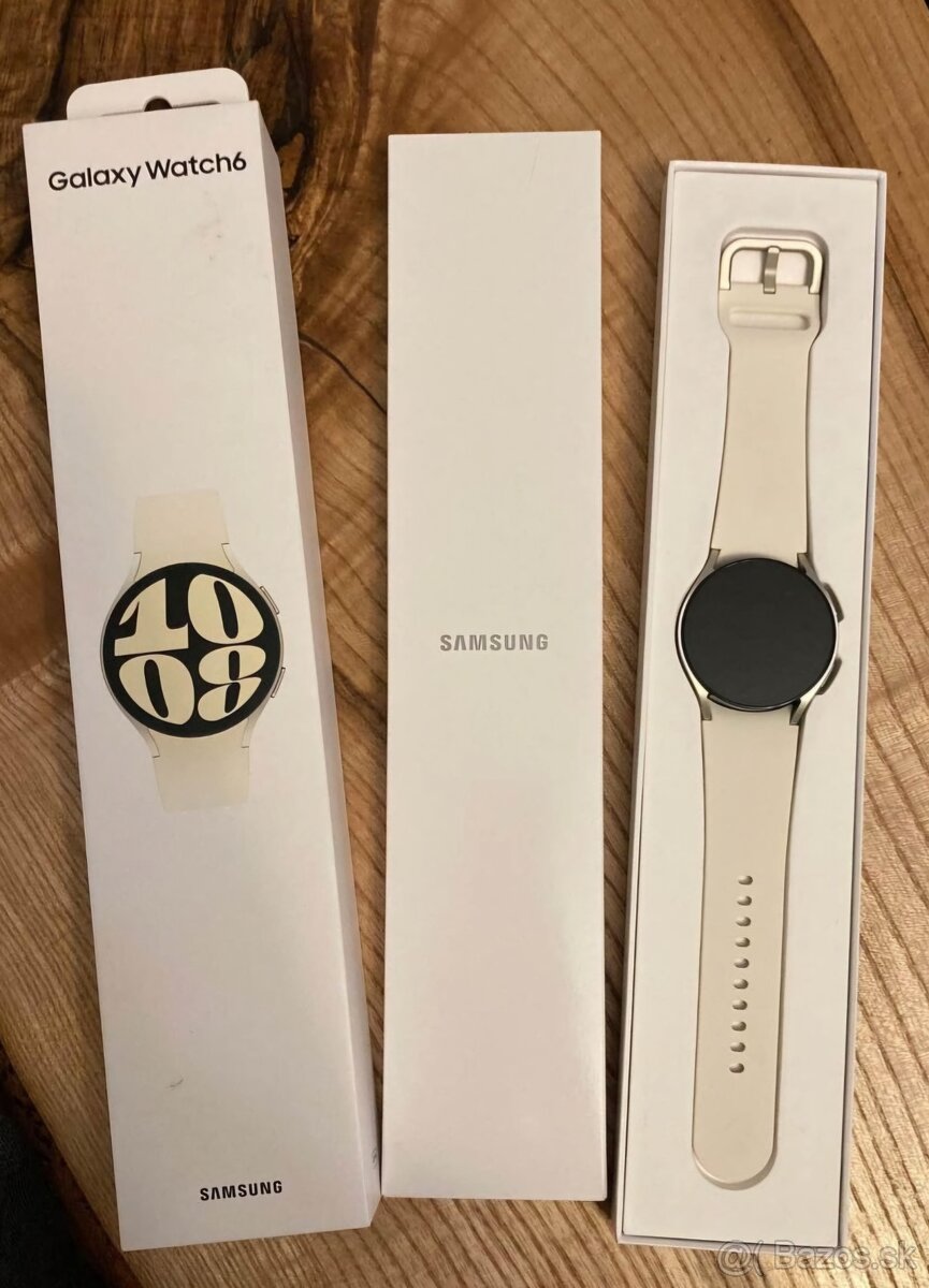 Samsung watch 6 gold