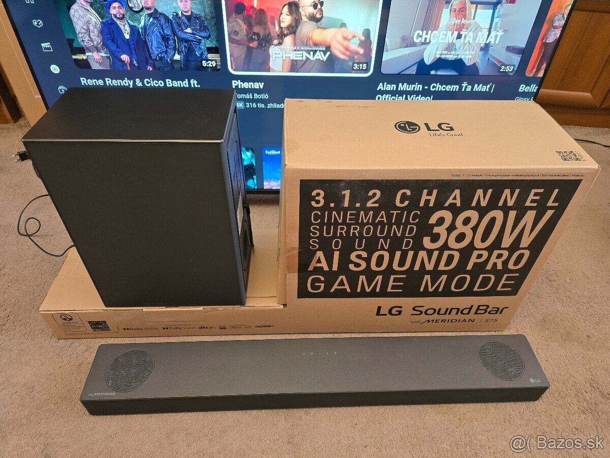 Soundbar LG 380w