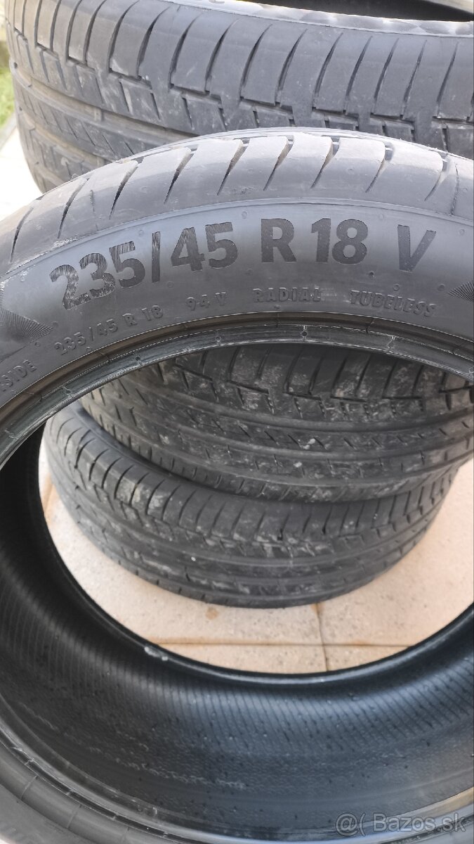 Pneumatiky Continental premiumcontak6 235/45R18