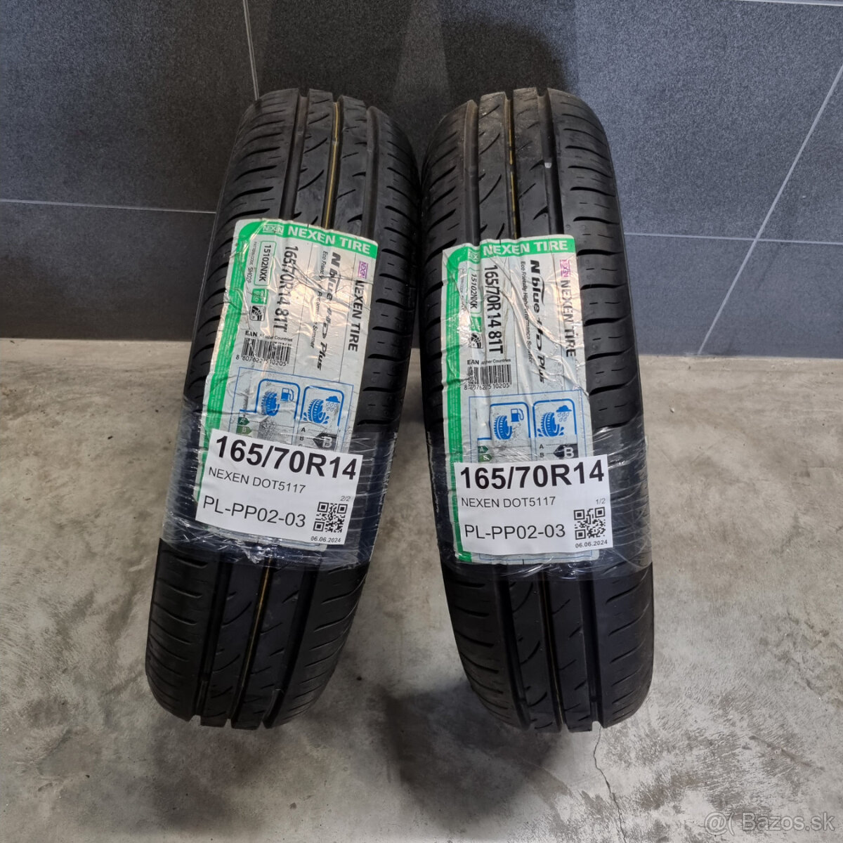 165/70 R14 NEXEN letné pneumatiky