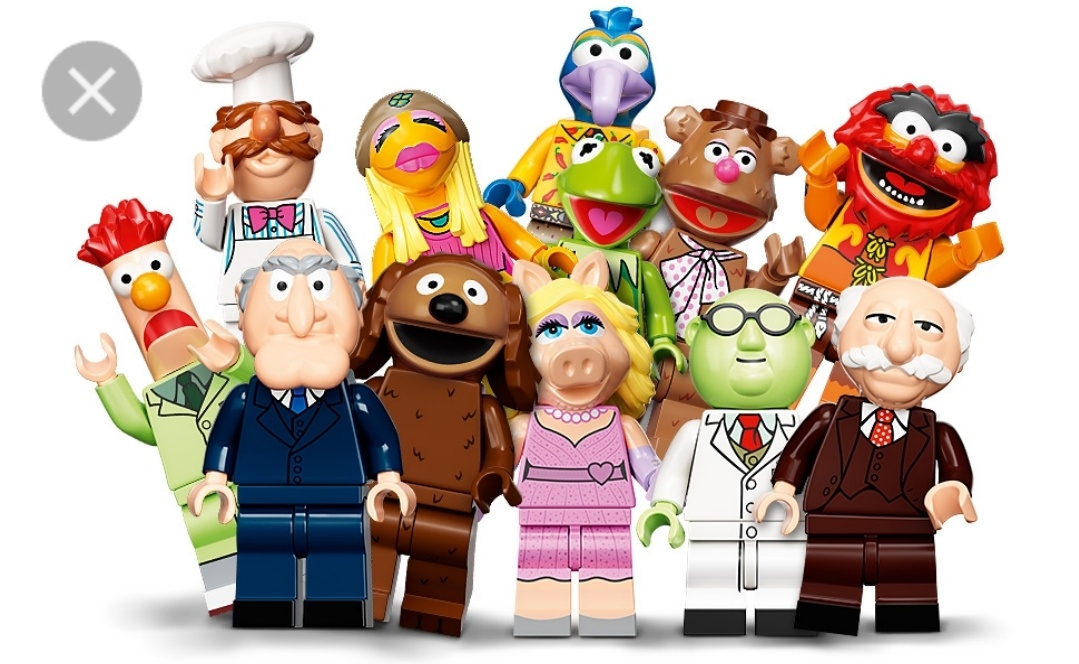 Lego minifigures muppets