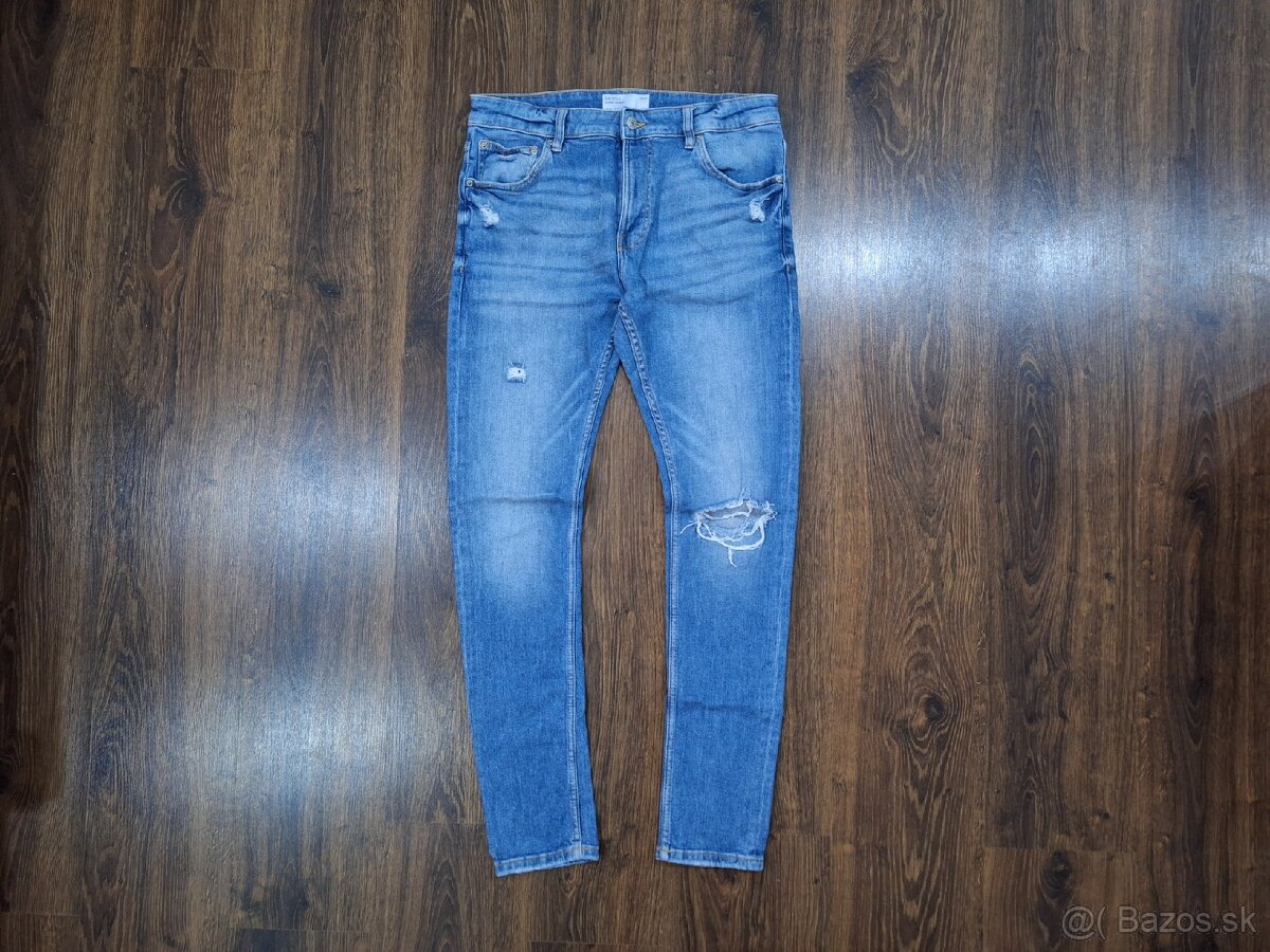 Pánske skinny džínsy Bershka veľ. 40