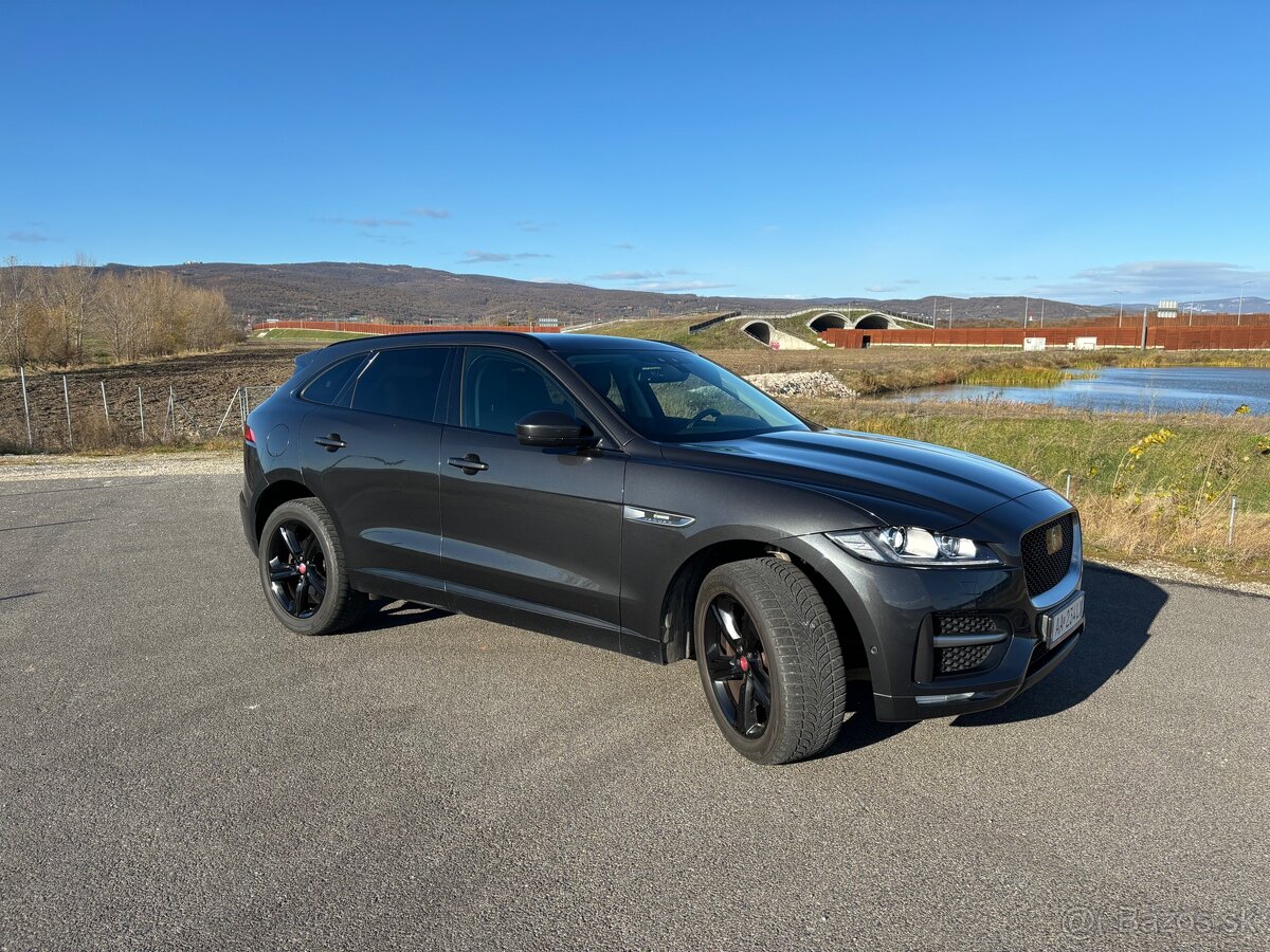 Jaguár F Pace 3,0D R sport 221kw