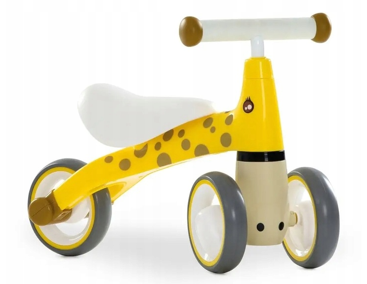 Hauck 1st Ride s trema kolesami Giraffe Yellow