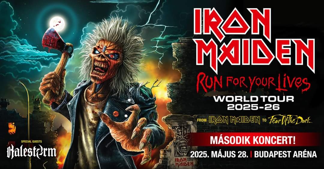 Iron Maiden - Budapest 28.5.2025