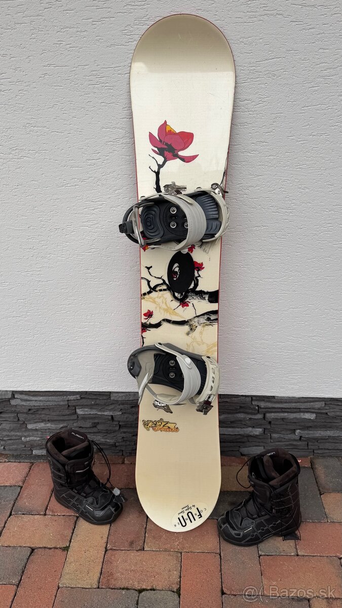 Snowboard Rossignol 153cm - Topánky 40/5