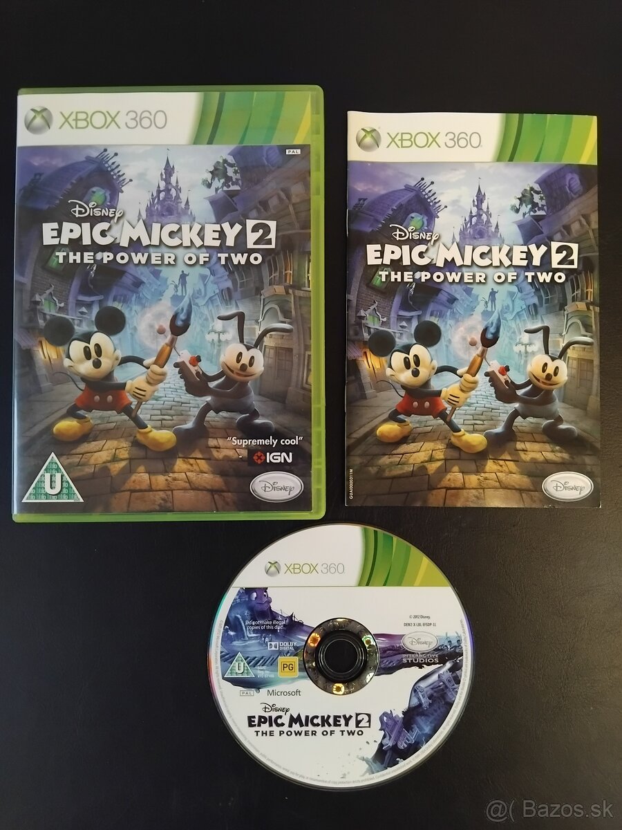 Hra pre Xbox 360 - Disney Epic Mickey 2