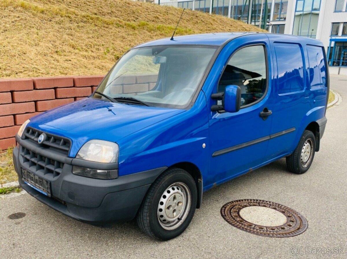 Mám na predaj náhradné diely na Fiat Doblo 1,2i 48kw rv.03.