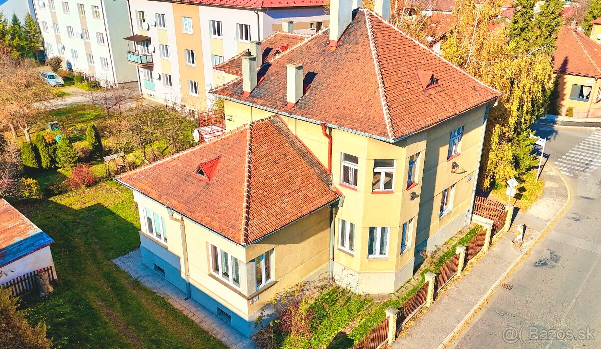 Rozľahlý rodinný dom/vila v centre Liptovského Mikuláša