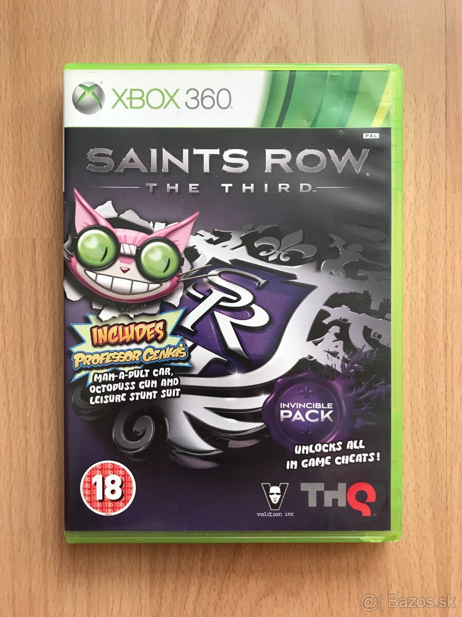 Saints Row The Third na Xbox 360 a Xbox ONE / SX