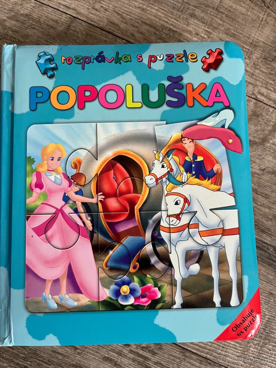 Rozprávkové puzzle Popoluška