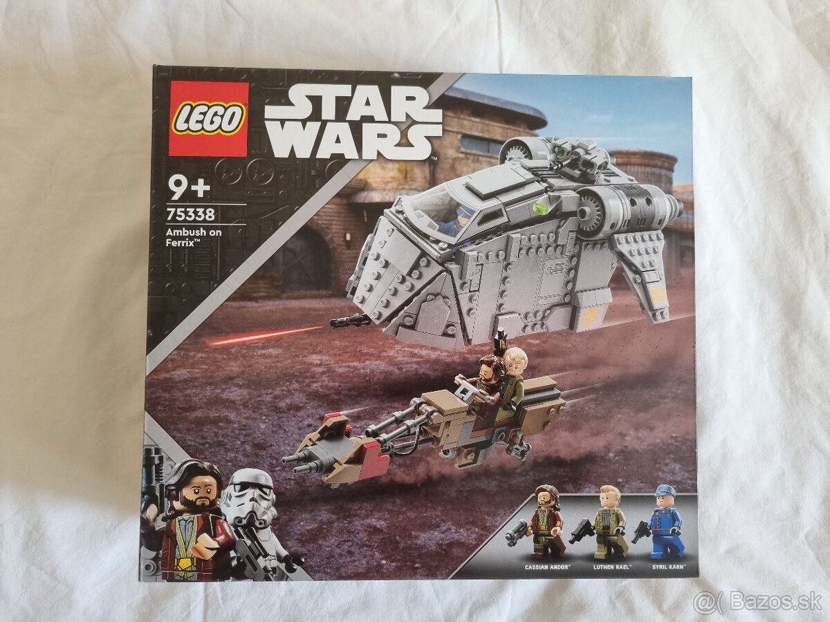 LEGO Star Wars: 75338 Prepadnutie na planéte Ferrix