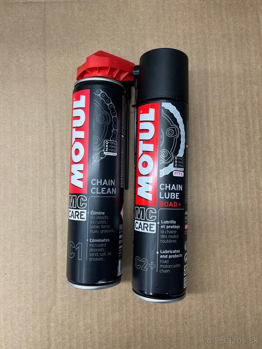 MOTUL Chain clean + Chain lube road+