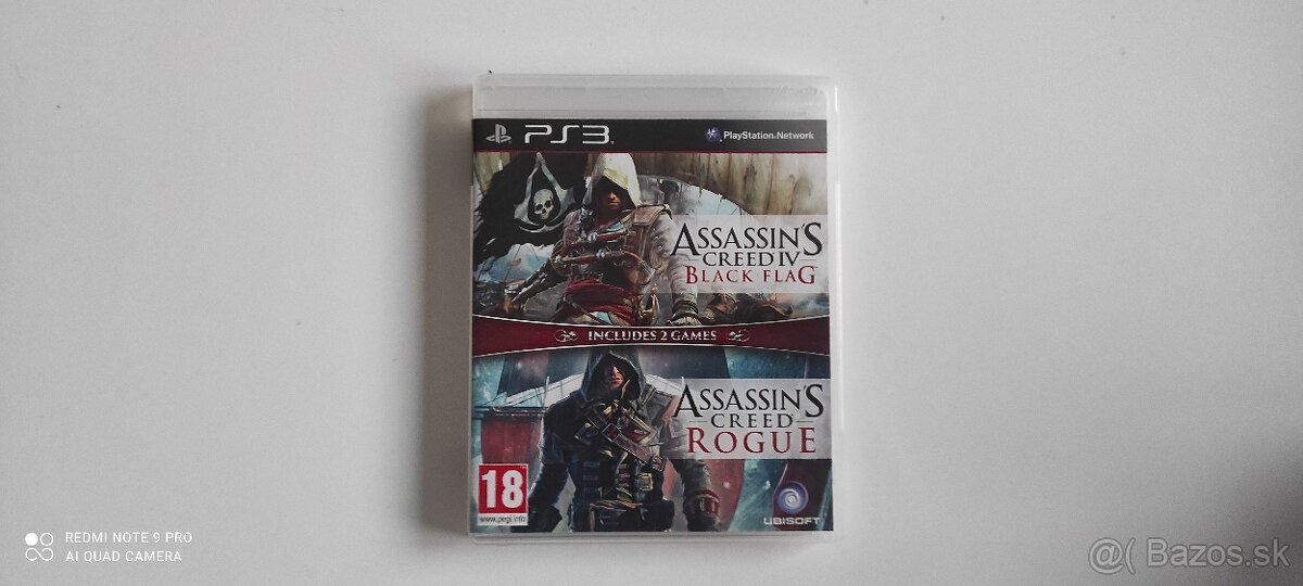 Assassin's creed 4 black flag/Rogue (ps3)