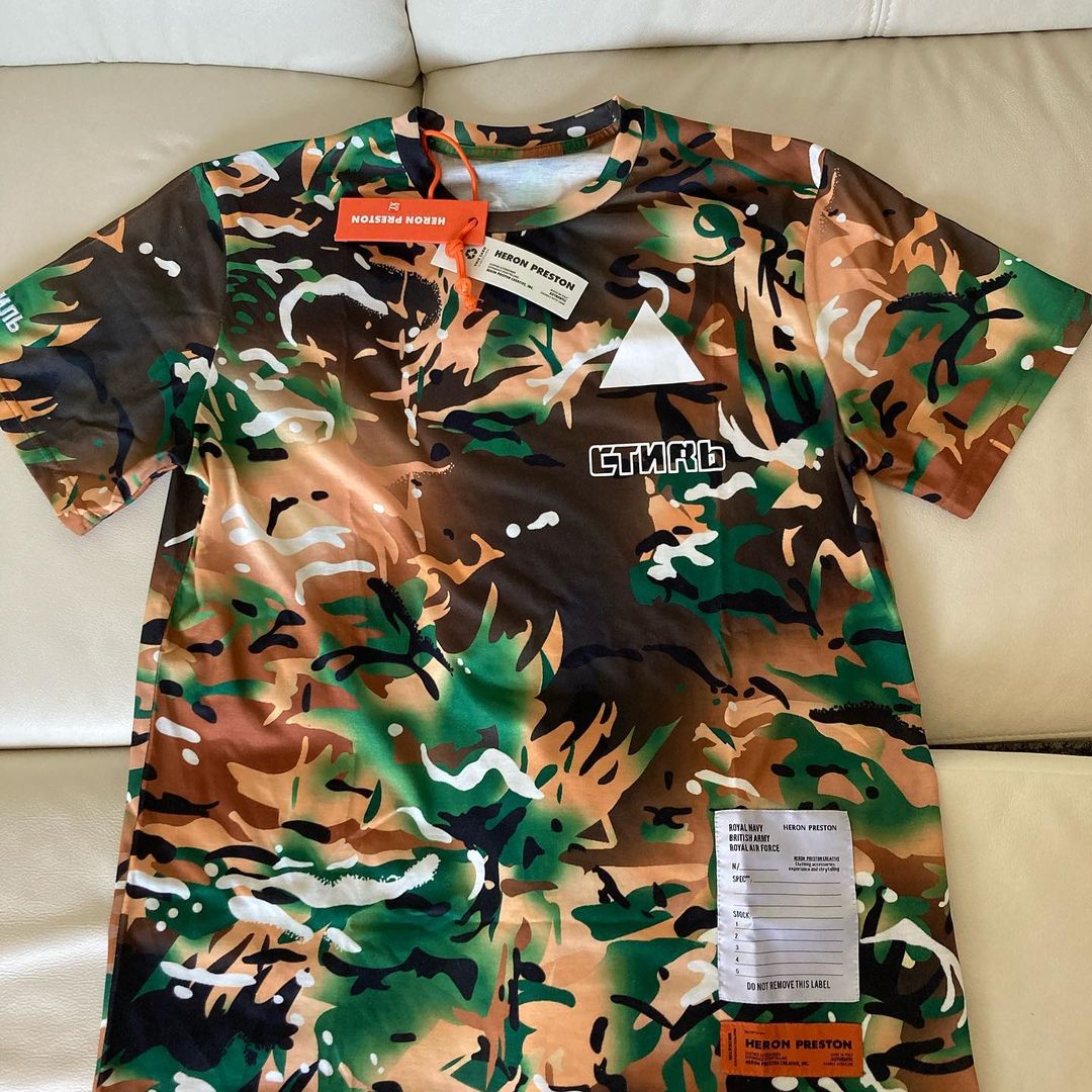 Heron Preston Camo Tee XL