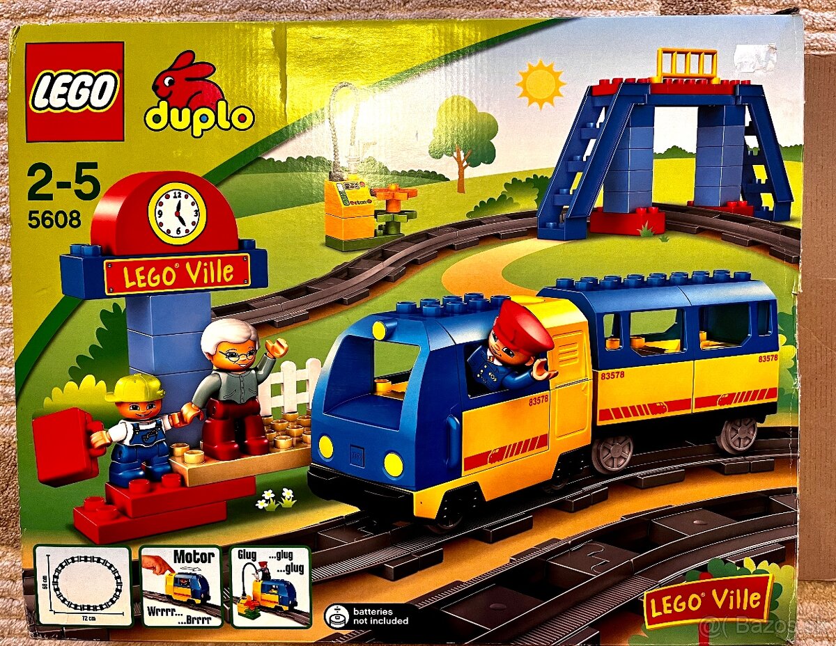 Lego Duplo 5608, vláčik so železnicou