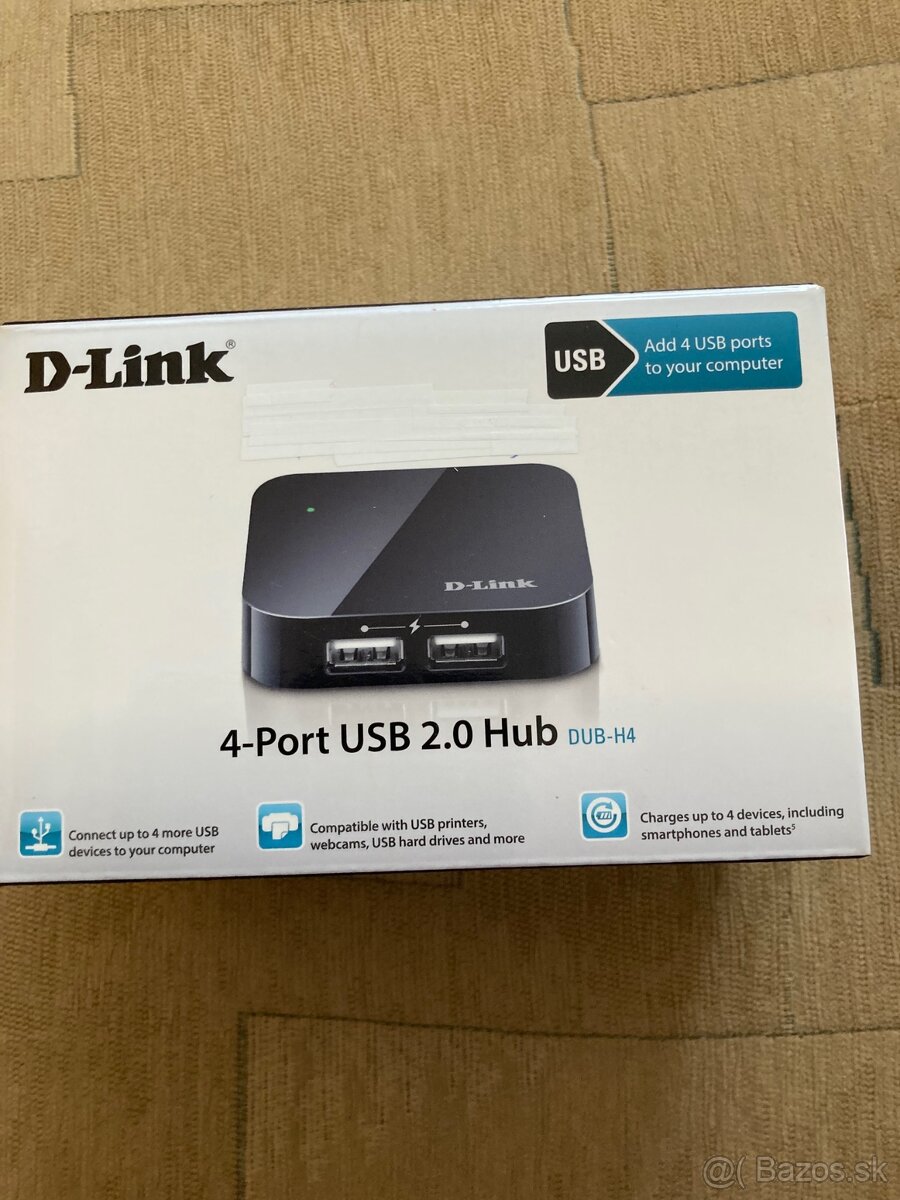 D-link 4portový