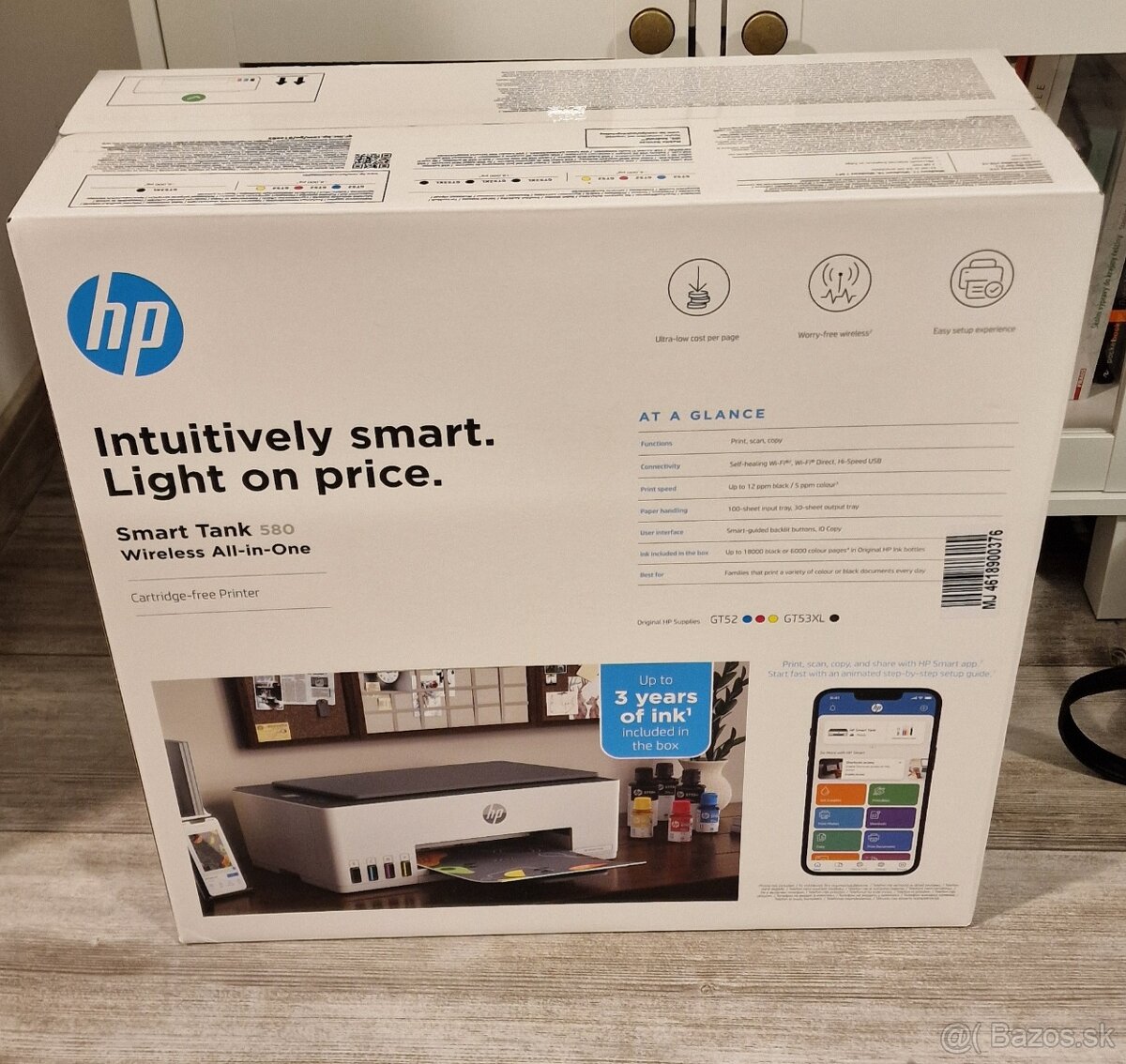 Multifunkčná tlačiareň HP Smart Tank 580 NOVÁ