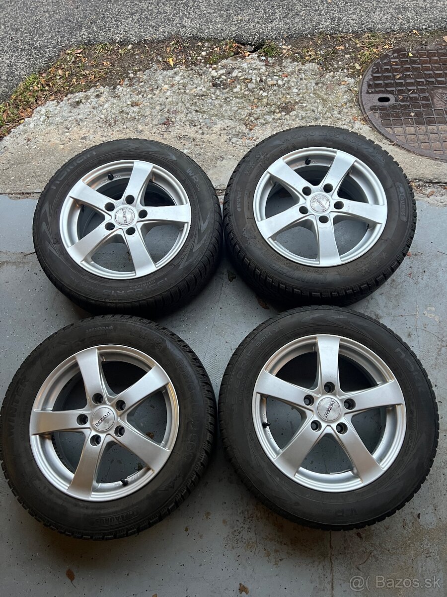 Zimná sada 195/60 R15 5x114,3