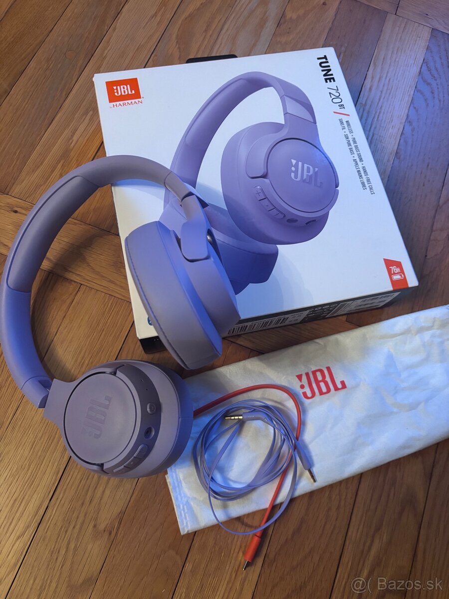 JBL tune BT 720 fialové