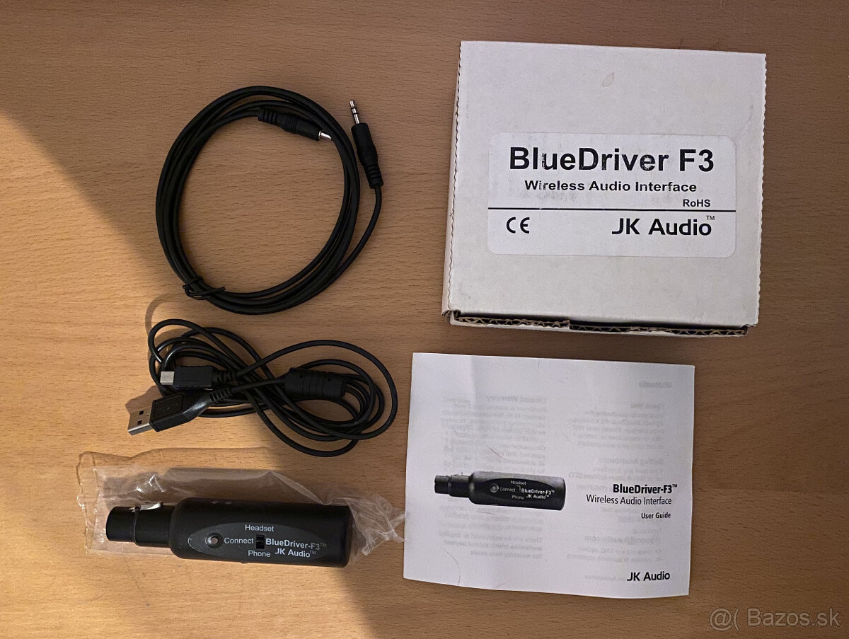 JK Audio BlueDriver F3 Wireless Audio Interface