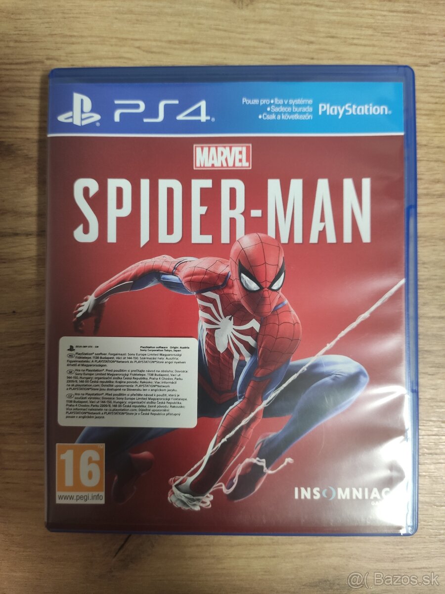 Marvel Spiderman PS4