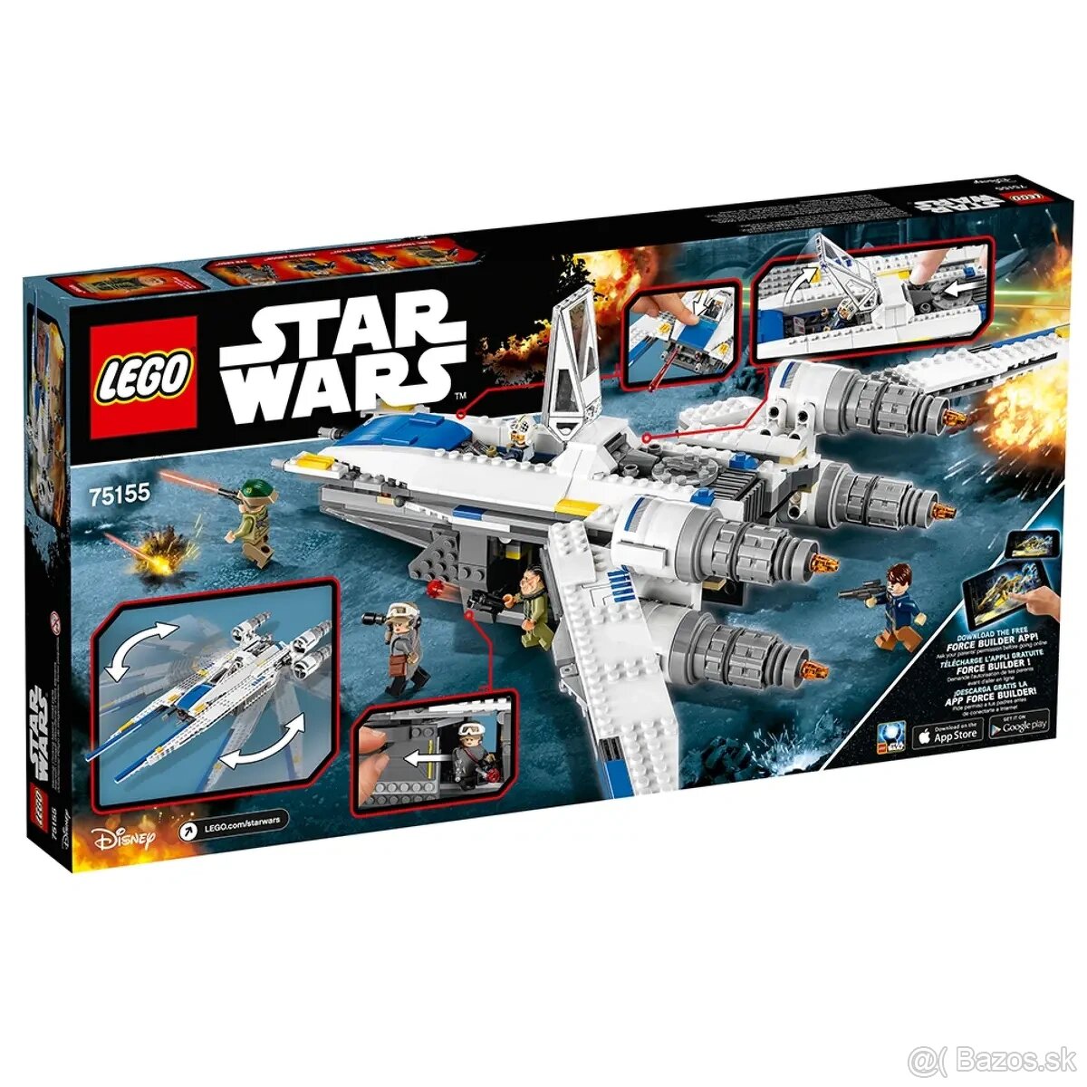 Lego Stíhačka U-wing Povstalcov 75155