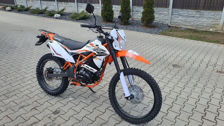 Pitbike Mikilon Defender 250RR kola 21/18 Zelená