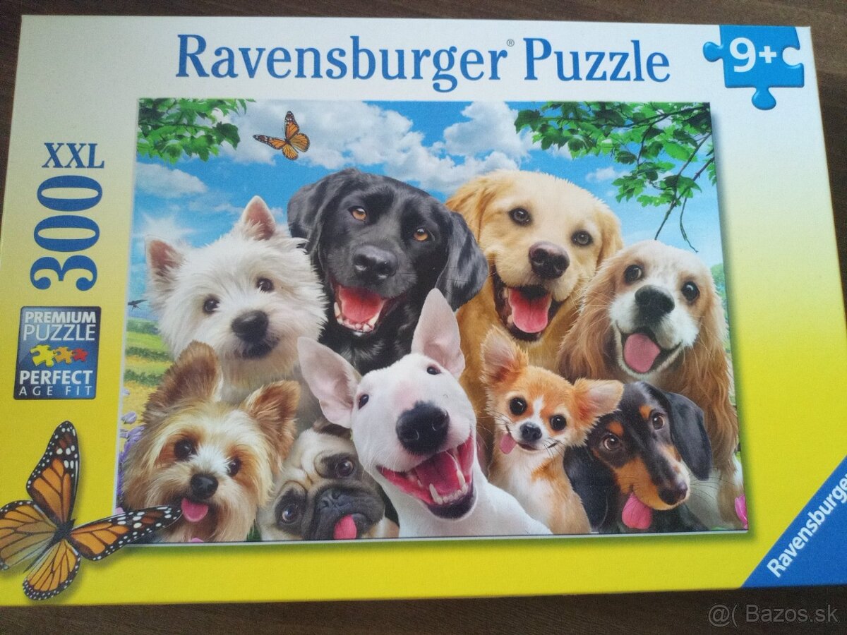 Puzzle psy rozne druhy