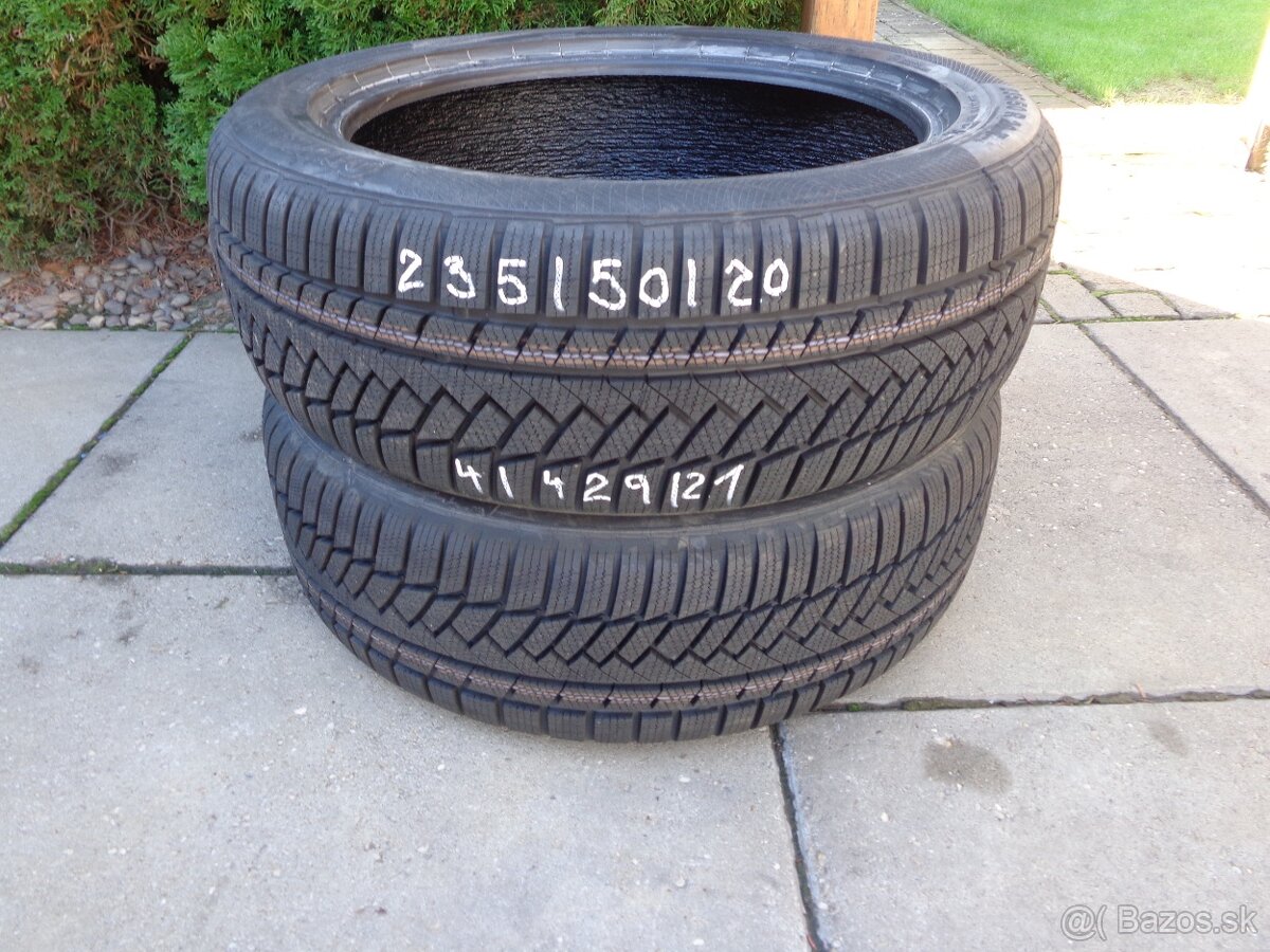 235/50R20 Continental zimne pneu 2kusy