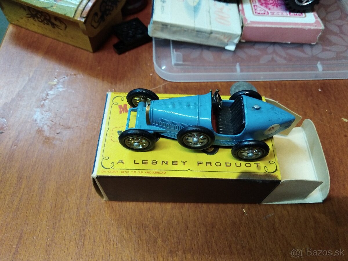 Matchbox Yesteryear originál Y-6 Bugatti