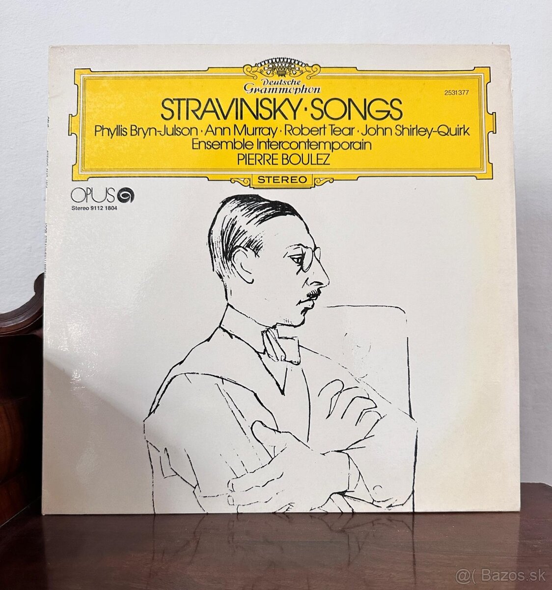 LP Igor Stravinsky – Songs (Opus, 1986)