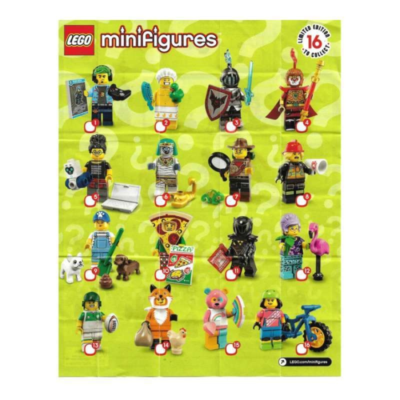 lego minifigurky 20, 19, seria