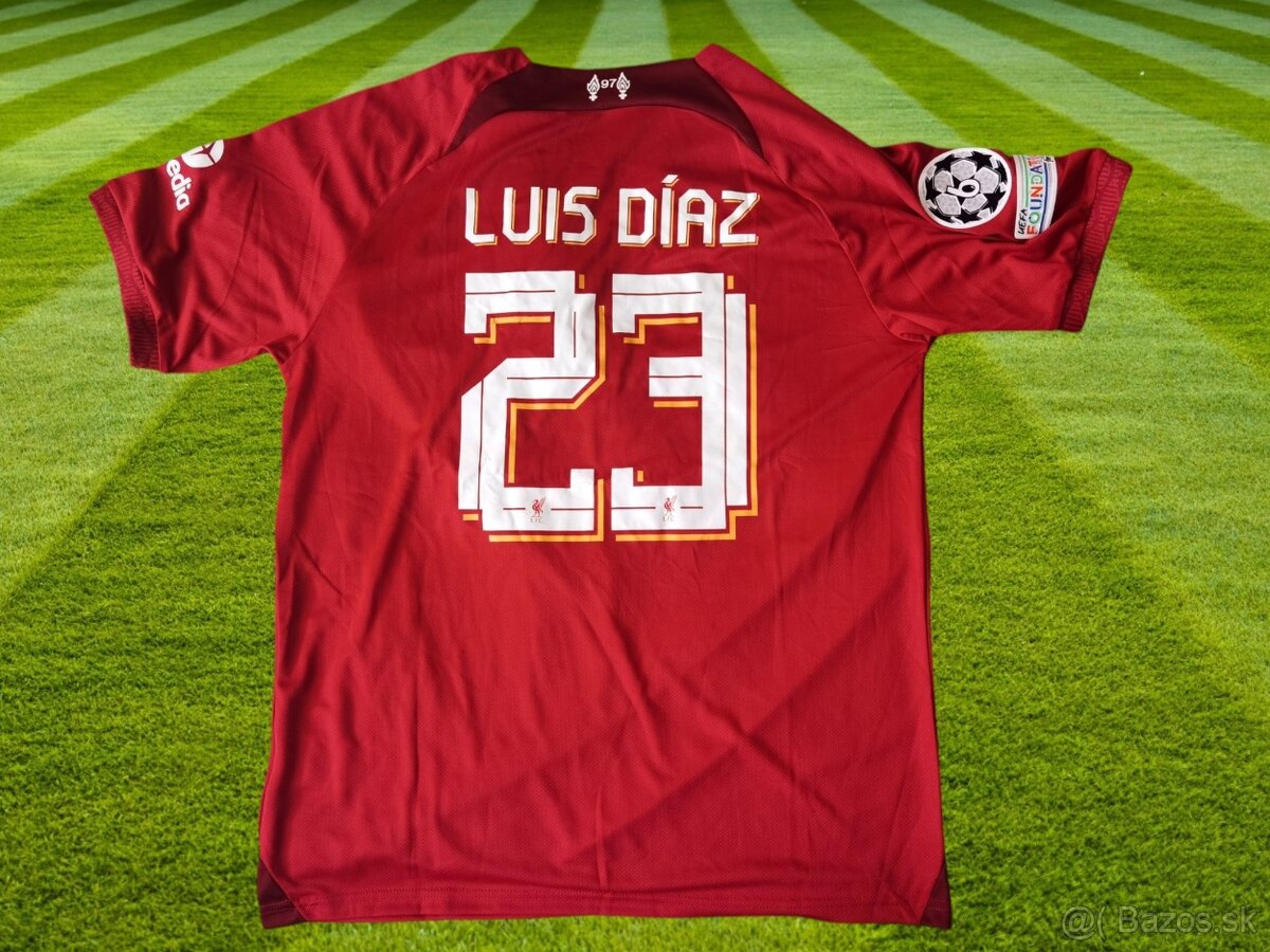 futbalový dres Luis Diaz Liverpool FC 2XL