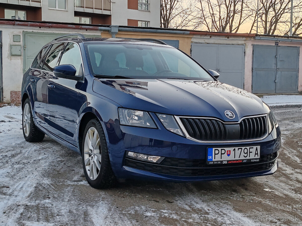 Škoda Octavia 3 combi 1.6 TDi 85KW, 7st. DSG r.v. 9/2017