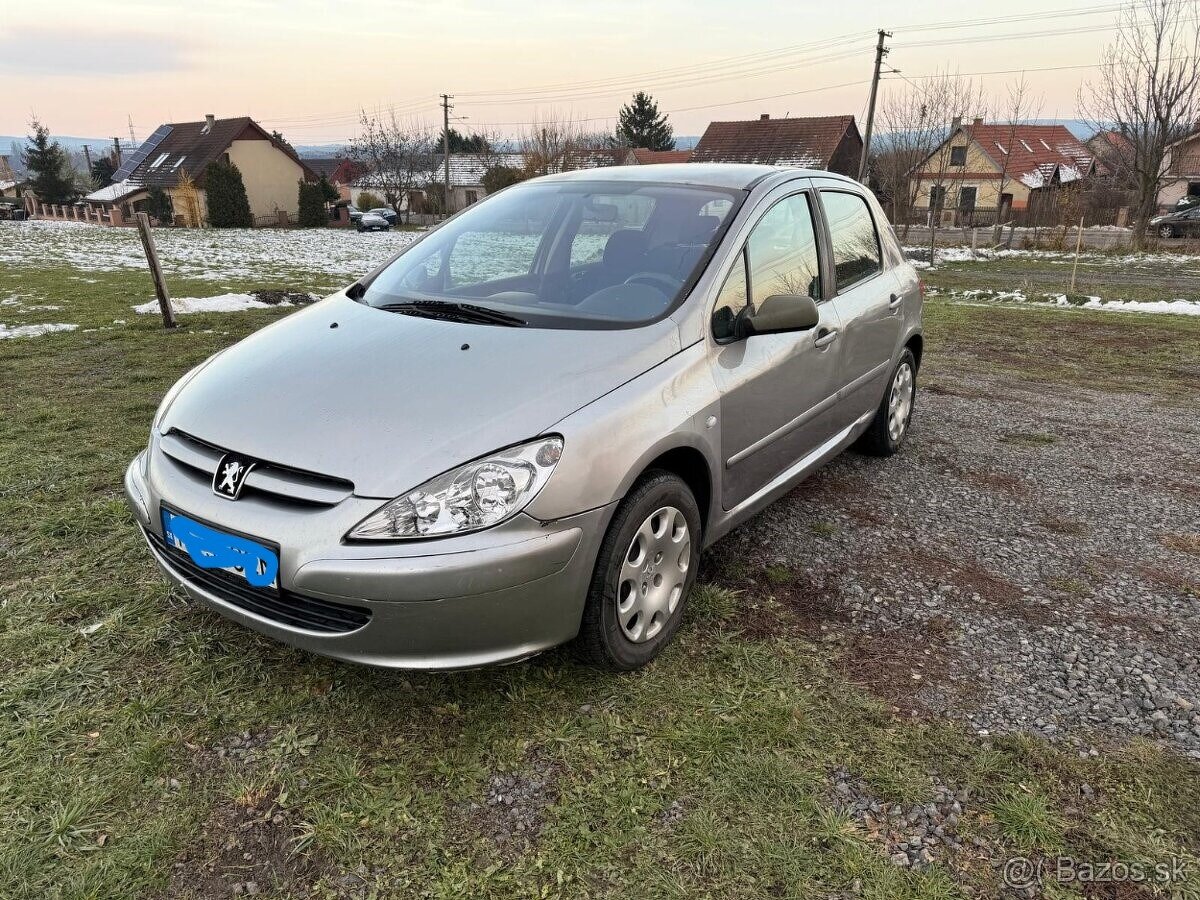 Predám výhodne Peugeot 307 2,0HDi-66kW- nová STK a EK