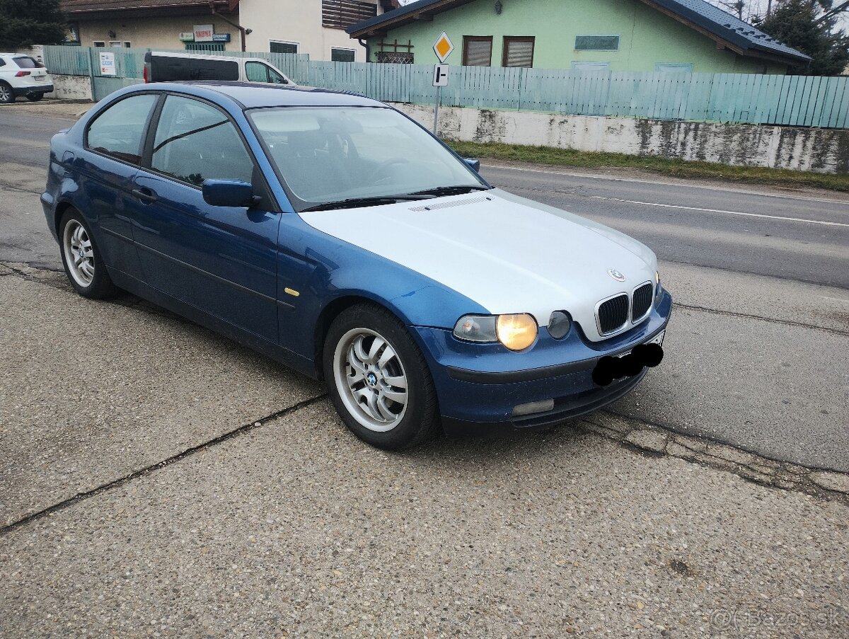 BMW 3, E46,-compact, 2.0td, 110kw, 11/2001