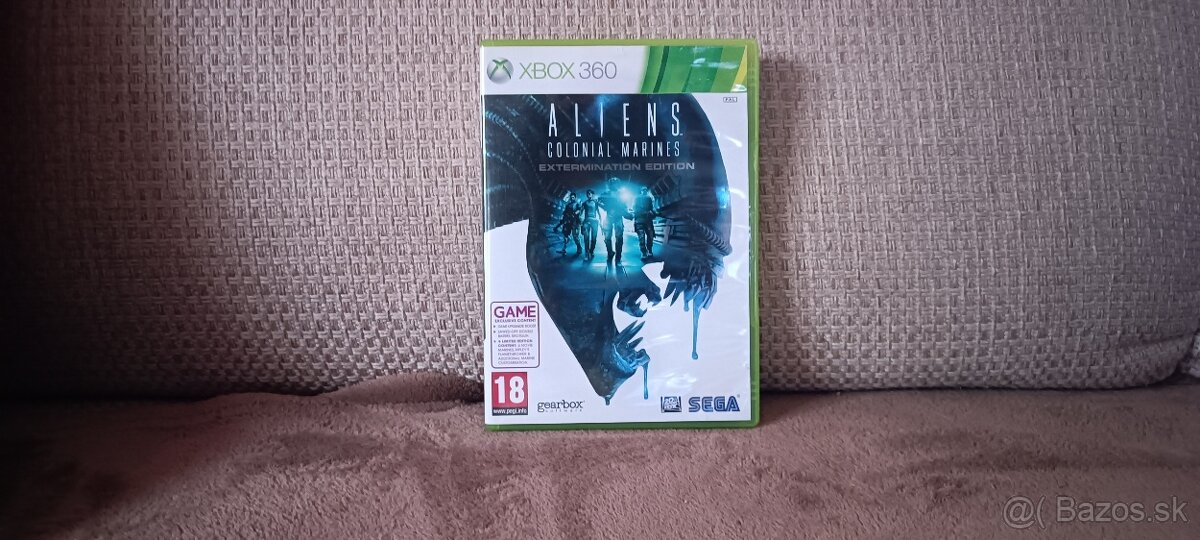 Aliens colonial marines pre xbox360