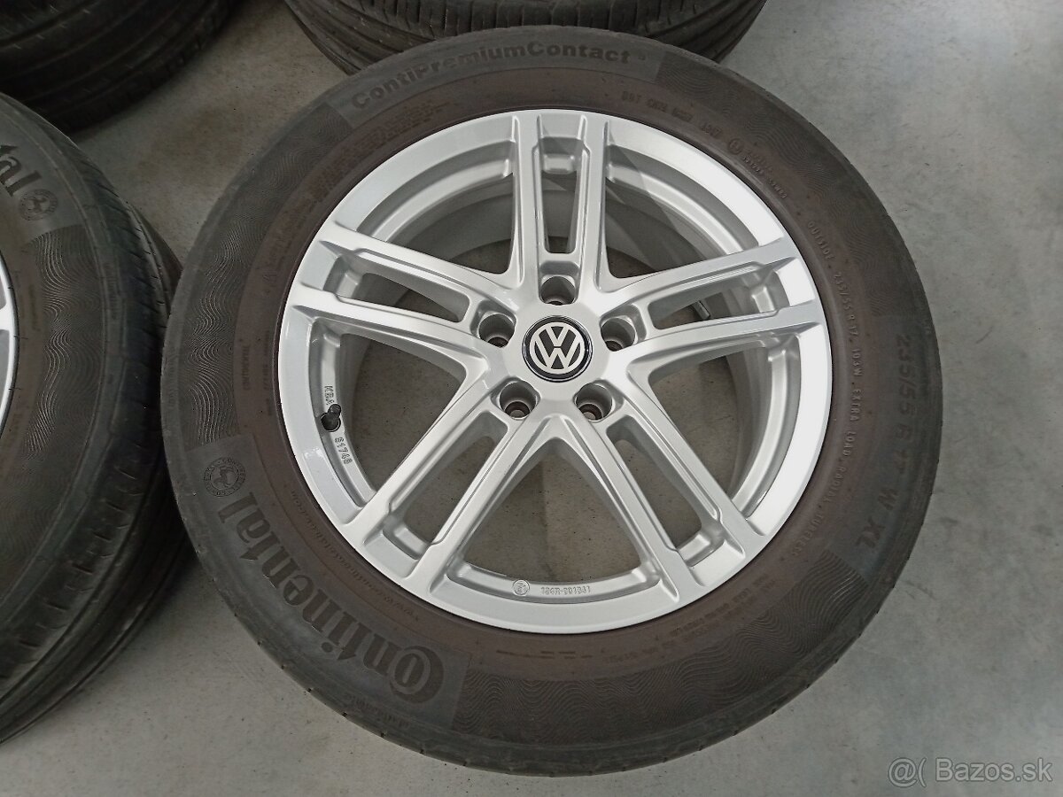 Letne ALU 5x112 R17 7,5J ET36 DEZENT VOLKSWAGEN TIGUAN