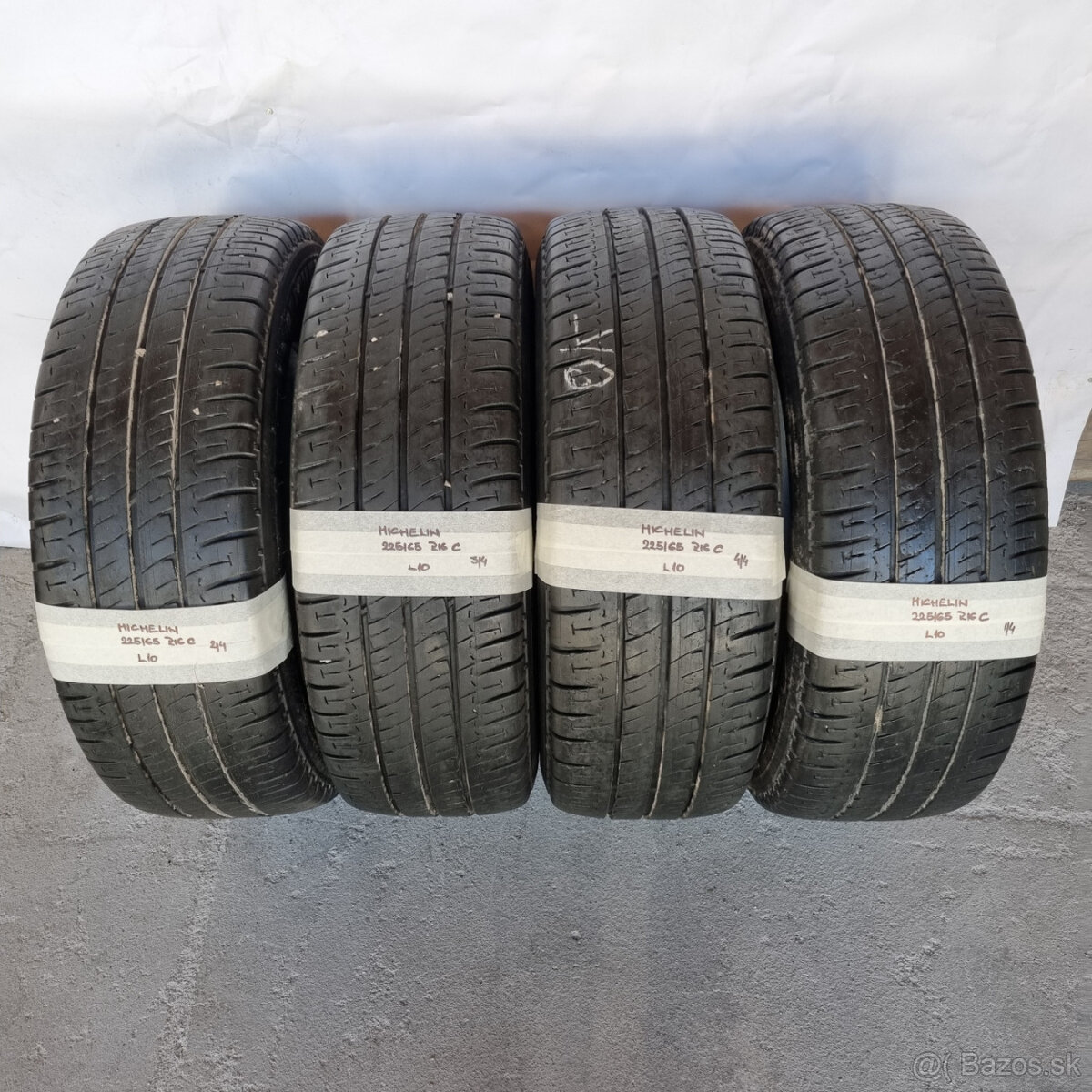 Dodávkové pneumatiky 225/65 R16C MICHELIN