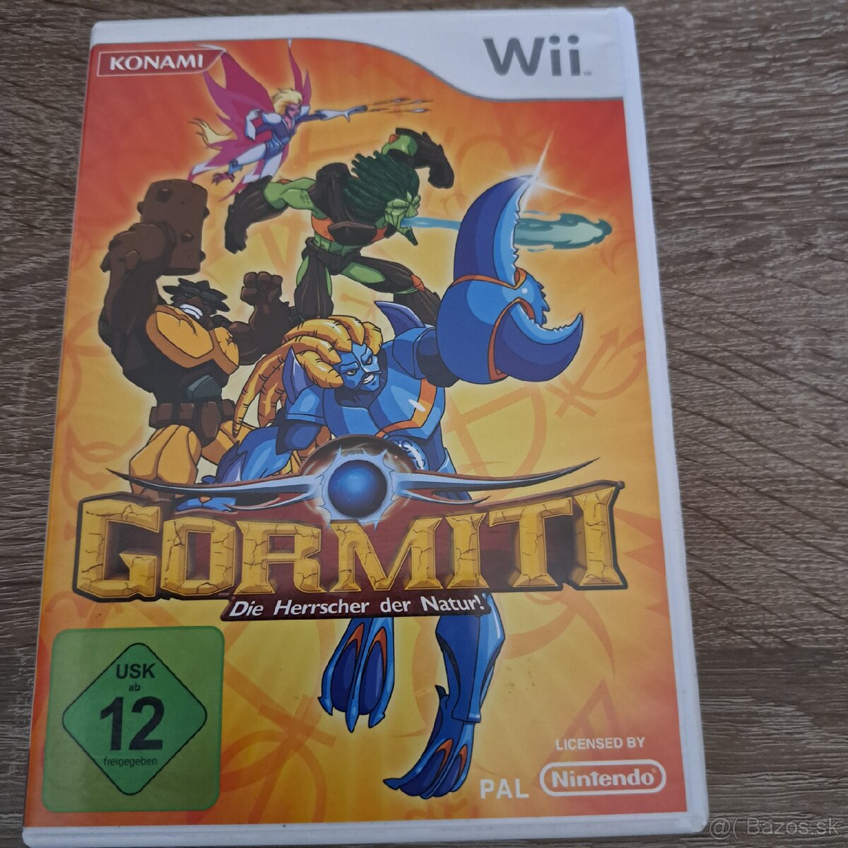 Hra na Nintendo - GORMITI-Die Herrscher der Natur Wii /DE/