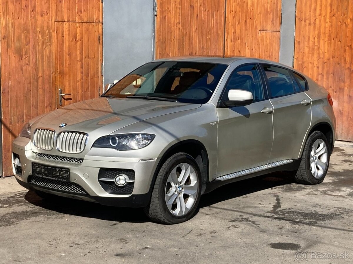 BMW X6 3,0i kombi šíbr kůže -DPH